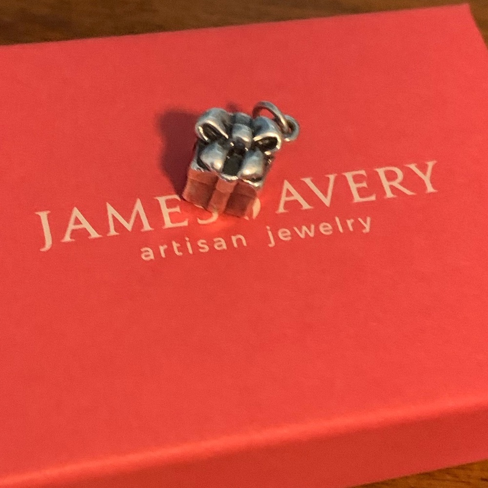 SOLD for $75 James Avery present box charm